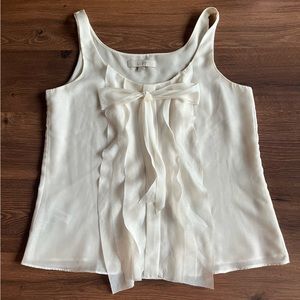 LOFT White Tank Top